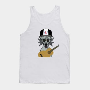 BussyWolves cool gray wolf guitarist Tank Top